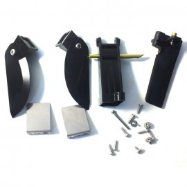 ORIGINAL FEILUN FT011 REMOTE CONTROL BOAT FITTINGS TAIL RUDDER ASSEMBLY 6PCS / SET
