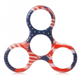 FASHION FRAME FOR TRIANGLE FINGER GYRO HAND SPINNER (RED)
