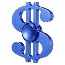 DOLLAR STYLE ALUMINUM ALLOY ADHD FIDGET HAND SPINNER (BLUE)