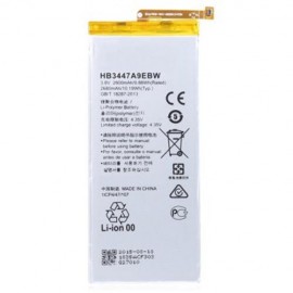 HB3447A9EBW 2600MAH RECHARGEABLE LI-POLYMER BATTERY FOR HUAWEI ASCEND P8 (SILVER)
