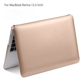 HOCO SIMPLE STYLE ULTRA SLIM PC HARD FULL BODY CASE FOR MACBOOK RETINA 13.3 INCH (GOLDEN)