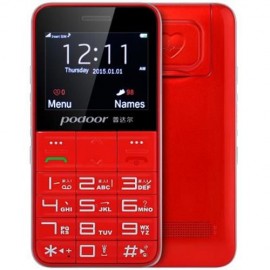 PODOOR L1 2.3 INCH TFT SCREEN QUAD BAND CELL PHONE HEART RATE OXYGEN MONITOR GPS PEDOMETER