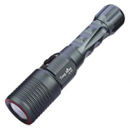 TONG MING TM - T620 LED T6 AUTOMATIC ZOOM FLASHLIGHT FOR CAMPING (DEEP BROWN)