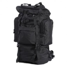 OUTDOOR MEN WOMEN MILITARY BAG FOR CLIMBING CAMPING HIKING (BLACK)