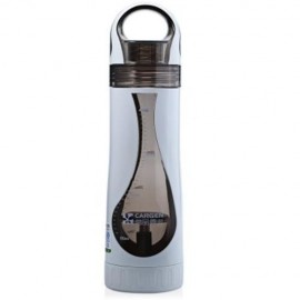 CARGEN TB001 500ML WATER DRIP DESIGN PORTABLE PC DOUBLE LAYER TRAVEL TEA WATER BOTTLE KETT