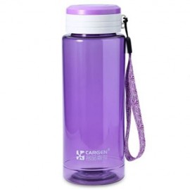 CARGEN CQ801 800ML PC PORTABLE OUTDOOR TRAVEL WATER CUP BOTTLE KETTLE (PURPLE)