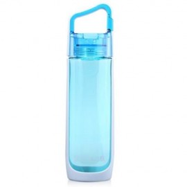CARGEN V71012 800ML PORTABLE PC TRAVEL WATER KETTLE BOTTLE FOR OUTDOORS (BLUE)