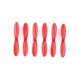 3 CW   3 CCW PROPELLER ACCESSORY FOR JJRC H20C HEXACOPTER (RED)
