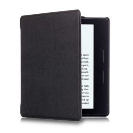 PU LEATHER PROTECTIVE COVER WITH AUTO SLEEP WAKE UP FUNCTION FOR KINDLE OASIS 6 INCH (BLAC