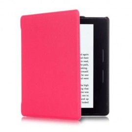 PU LEATHER PROTECTIVE COVER WITH AUTO SLEEP WAKE UP FUNCTION FOR KINDLE OASIS 6 INCH (ROSE