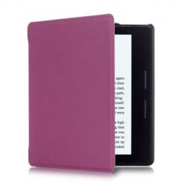 PU LEATHER PROTECTIVE COVER WITH AUTO SLEEP WAKE UP FUNCTION FOR KINDLE OASIS 6 INCH (PURP