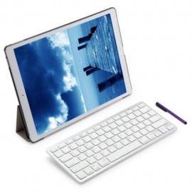 4 IN 1 FOLDING LEATHER CASE WIRELESS BLUETOOTH KEYBOARD STYLUS PEN SMART COVER SCREEN FILM