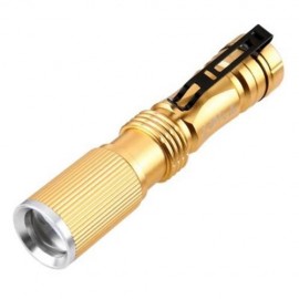 T6 LED 5W 350LM MINI FLASHLIGHT 3 MODES TORCH LIGHT (PLATINUM)