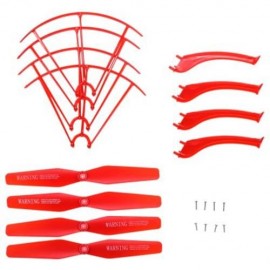 LANDING SKID   PROTECTION FRAME   PROPELLER SET WITH SCREW FOR SYMA X5HW X5HC RC QUADCOPTE