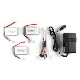 3PCS RC QUADCOPTER 7.4V 450MAH BATTERY ACCESSORY FOR CHEERSON CX - 32 (COLORMIX)
