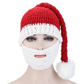 MULTIPURPOSE KNIT WINDPROOF WARM UNISEX CHRISTMAS HAT (WHITE)
