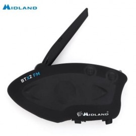 MIDLAND BTX2 FM MOTORCYCLE BLUETOOTH INTERCOM 800M SINGLE MULTI-USER INTER-PHONE