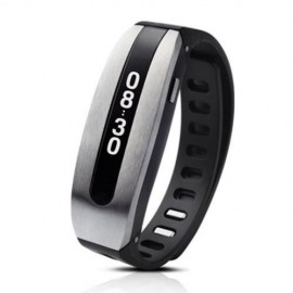 GOLIFE CARE BLUETOOTH 4.0 SMART WRISTBAND WITH SLEEP MONITOR MEDICINE TIME REMINDER (BLACK
