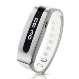 GOLIFE CARE BLUETOOTH 4.0 SMART WRISTBAND WITH SLEEP MONITOR MEDICINE TIME REMINDER (WHITE