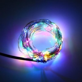 DC 6V 10M 100 LEDS WATERPROOF STRING LIGHT (RGBW)