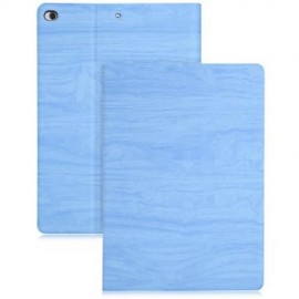 WOOD GRAIN FLIP CASE PU LEATHER PROTECTIVE CARRY SHELL STAND HOLDER FOR IPAD AIR 2 (WATER