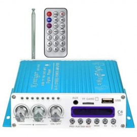 KENTIGER V10 BLUETOOTH HI-FI CLASS-AB AUDIO POWER AMPLIFIER (BLUE)