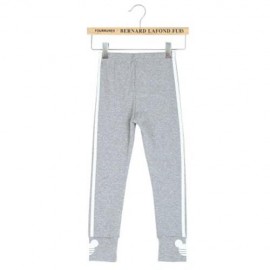 FASHION GIRLS OUTDOOR SPORT STRIPED LEGGINGS (GRAY)