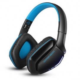 KOTION EACH B3506 WIRED WIRELESS BLUETOOTH 4.1 PROFESSIONAL GAMING HEADPHONES (BLUE AND BL