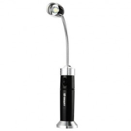 E SMARTER 10W 800LM CREE XML T6 5 MODES ZOOMING LED FLASHLIGHT TORCH LIGHT (BLACK)