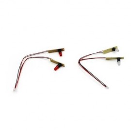 SYMA X8C X8W X8G X8HC X8HW X8HG LED LIGHT BAR ACCESSORY FOR RC QUADCOPTER 2PCS (RED)