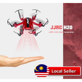 JJRC H20 TINY 2.4G 6 AXIS GYRO 4CH RC HEXACOPTER HEADLESS MODE RTF (RED)