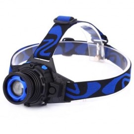 DC 5V 5W 500LM T6 3 MODES LED FOCUS HEADLAMP (BLUE)