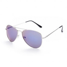 VINTAGE ROUND FRAME COLOR COATED MEN SUNGLASSES (#4)