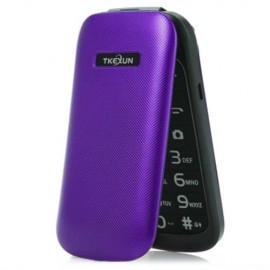 E1190A QUAD BAND UNLOCKED PHONE WITH SOUND RECORDER ALARM (PURPLE)
