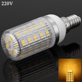 E14 7W 36 X SMD 5730 220V DIMMABLE WARM WHITE SILVER CORN LIGHT LAMP (3000-3500K) (WARM WH