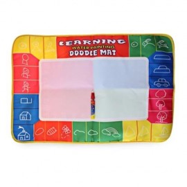 MAGIC FOUR COLORS WATER DRAWING WRITING MAT TOY WITH WATERCOLOR PEN FOR KIDS (COLORMIX)