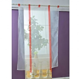 140 X 140CM EUROPEAN WAVE BLINDS STITCHING COLORS VOILE PANEL WINDOW CURTAIN FOR LIVING RO