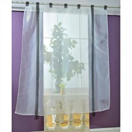 140 X 140CM EUROPEAN WAVE BLINDS STITCHING COLORS VOILE PANEL WINDOW CURTAIN FOR LIVING RO