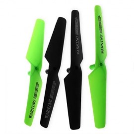 ORIGINAL SKRC PROPELLER ACCESSORY FOR Q16 RC QUADCOPTER DRONE - 4PCS (BLACK AND GREEN)