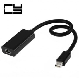 THUNDERBOLT MINI-DP EXTENSION CABLE MALE TO FEMALE CORD FOR LED CINEMA DISPLAY (BLACK)