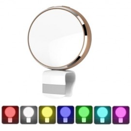 BR34 SEVEN COLORS SELFIE LED FILL-IN FLASHLIGHT ADJUSTABLE LIGHTNESS WITH MIRROR FOR UNIVE