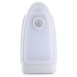 LED LIGHT-CONTROL BODY INDUCTION NIGHTLIGHT WIRELESS SOCKET RECHARGEABLE FLASHLIGHT (WHITE