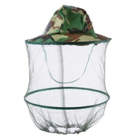 LEO DIGITAL JUNGLE CAMOUFLAGE ANTI-MOSQUITO FISHING MESH FACE PROTECTION MASK CAP HAT FOR 