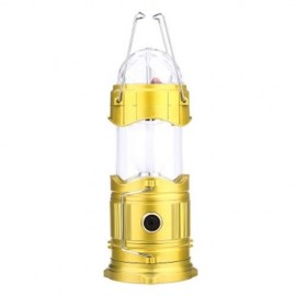 3 IN 1 PORTABLE LED TENSILE CAMPING LANTERN STAGE LIGHT (GOLDEN)