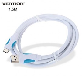 VENTION A37 TYPE-C TO USB 3.0 TRANSFER DATA SYNC CABLE CHARGING CORD 1.5M (WHITE)