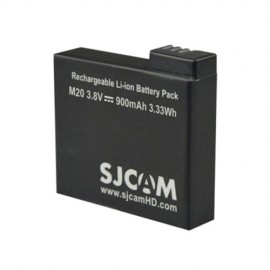 ORIGINAL SJCAM REPLACEMENT 900MAH RECHARGEABLE BACK-UP LITHIUM-ION BATTERY 3.8V FOR M20 (B