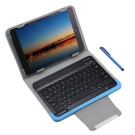 3 IN 1 UNIVERSAL WIRELESS BLUETOOTH KEYBOARD TABLET PROTECTIVE CASE WITH STANDER FOR IOS /