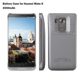 4500MAH BACKUP BATTERY EXTERNAL POWER BANK CHARGER CASE FOR HUAWEI MATE 8 (GRAY)