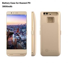 3800MAH BACKUP BATTERY EXTERNAL POWER BANK CHARGER CASE FOR HUAWEI P9 (GOLDEN)