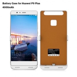 4000MAH BACKUP BATTERY EXTERNAL POWER BANK CHARGER CASE FOR HUAWEI P9 PLUS (WHITE)